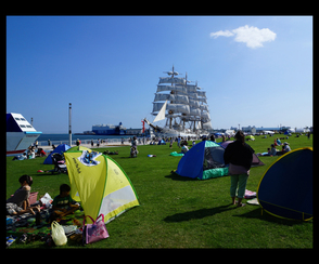 真夏の光景